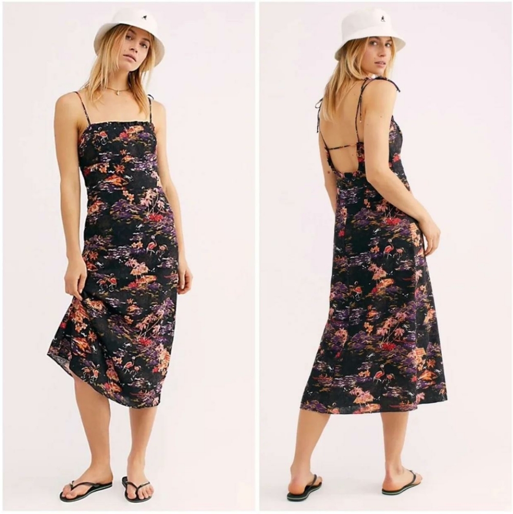 Free People Beach Party Midi Dress